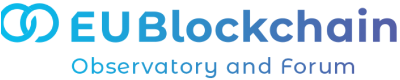 EU Blockchain logo